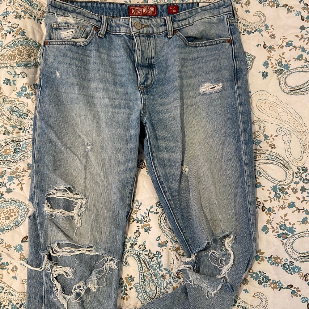 Lucky Brand Denim Slim Boyfriend Size 6/28.